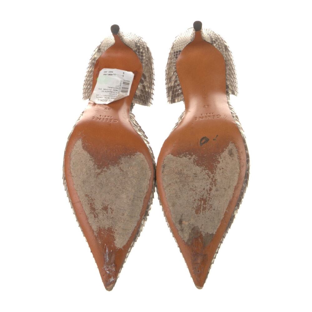 Celine Python D'orsay Pumps - image 5